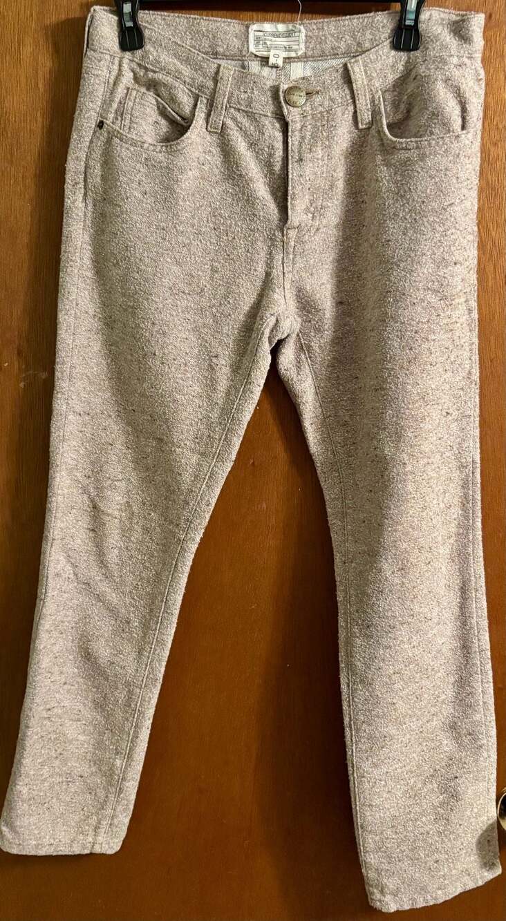 Current/Elliott Women's Speckled Tweed Textured Skinny Jeans
